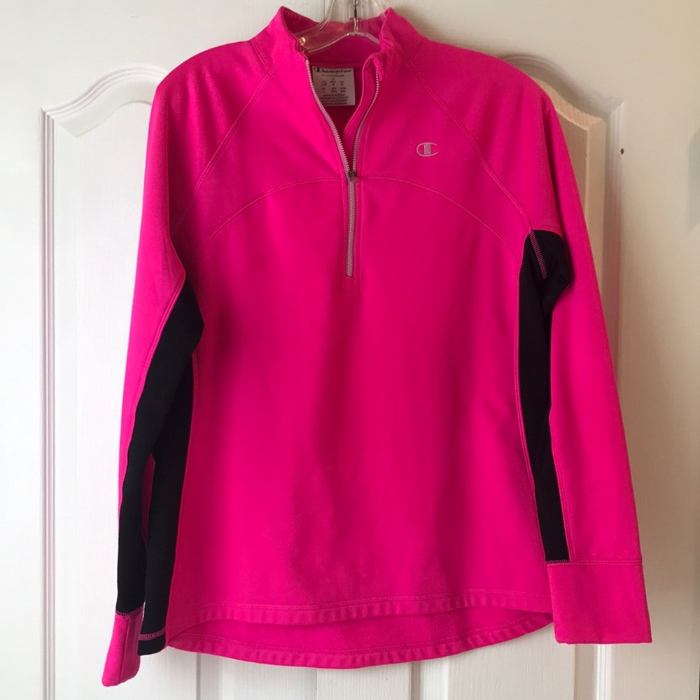 Champion fleece pull over. Size large